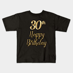 30 Year Old Gifts Crew 30th Birthday Party diamond Kids T-Shirt